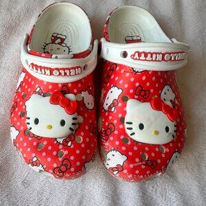 CROCS HELLO KITTY GIRLS SIZE J2